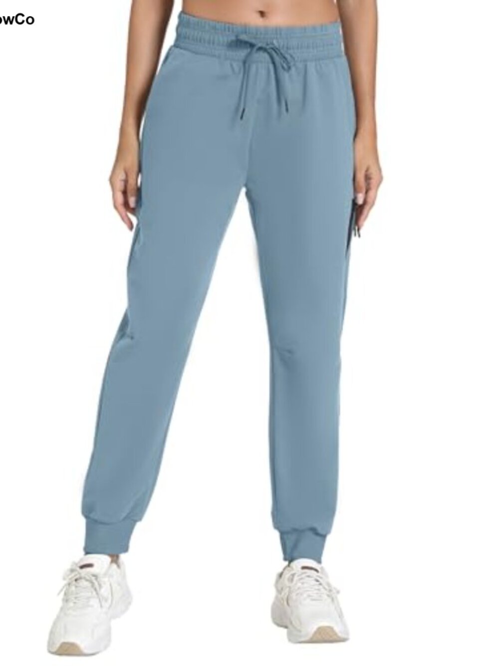 Women's Lightweight Hiking Joggers Quick Dry Polyester Blend Tapered